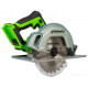 Дисковая (циркулярная) пила Greenworks GD24CS 1500907 (без АКБ)
