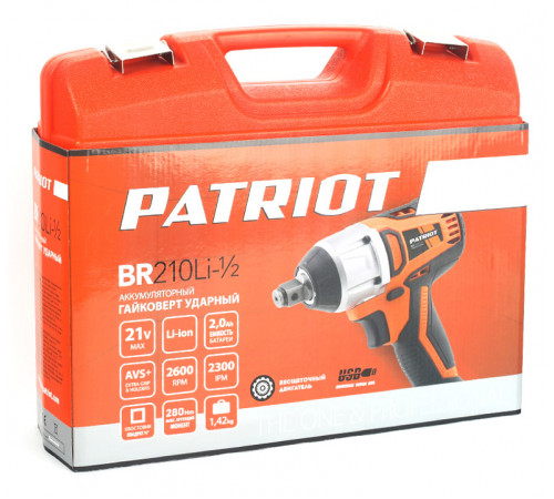 Ударный гайковерт Patriot BR 210Li 1/2