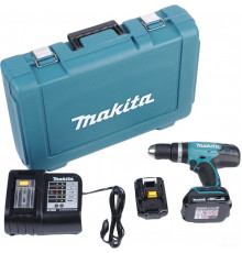 Дрель-шуруповерт Makita DDF453SYE (с 2-мя АКБ, кейс)
