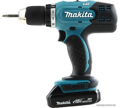 Дрель-шуруповерт Makita DDF453SYE (с 2-мя АКБ, кейс)