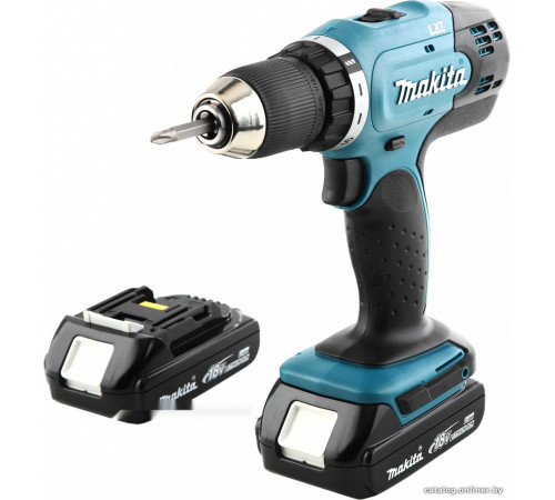 Дрель-шуруповерт Makita DDF453SYE (с 2-мя АКБ, кейс)