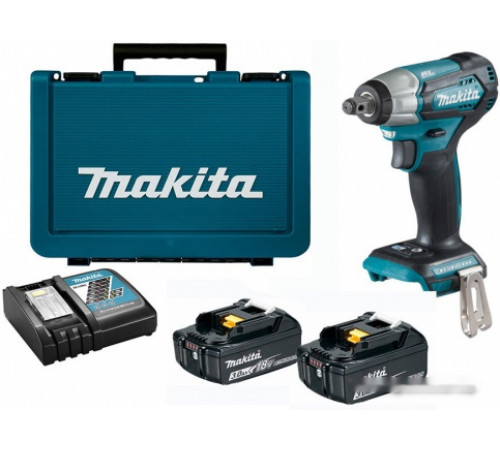Гайковерт Makita DTW180RFE (с 2-мя АКБ, кейс)