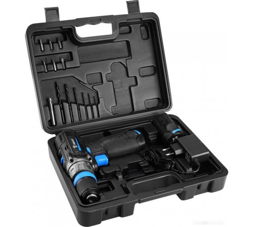 Дрель-шуруповерт Deko DKCD12V PRO 083-1004 (с 2-мя АКБ 1.5Ач, кейс)