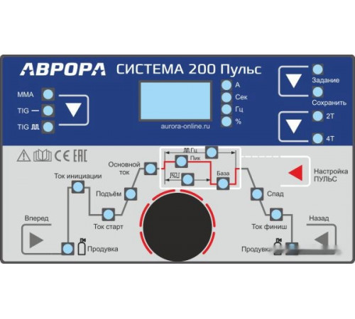 Сварочный инвертор Аврора Система 200 Пульс