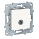 Розетка телевизионная Schneider Electric Unica NU546418