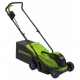 Газонокосилка электрическая Greenworks GD24LM33K4 / 2516107UB 24В (АКБ 4 А/ч и ЗУ)