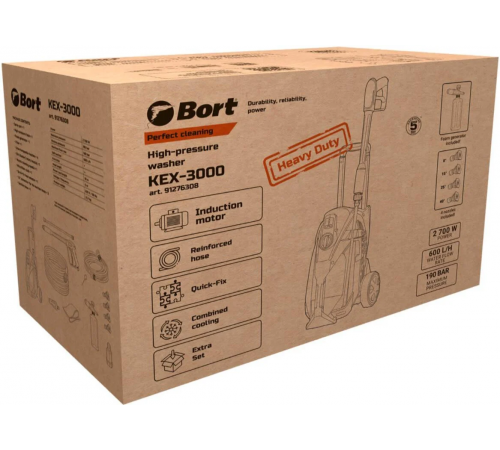 Мойка высокого давления BORT KEX-3000