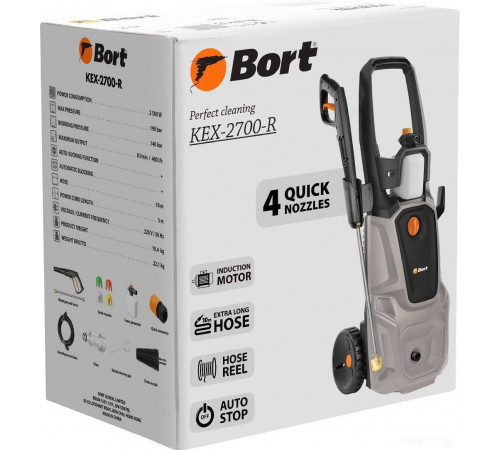 Мойка высокого давления BORT KEX-2700-R