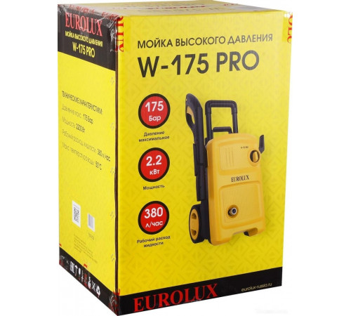 Мойка высокого давления Eurolux W-175 PRO 70/8/58