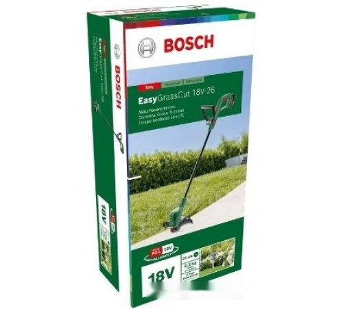 Триммер Bosch Easy GrassCut 18V-26 06008C1C03 (с 1-им АКБ)