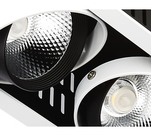 Точечный светильник Ambrella light Cardano T813 BK/CH
