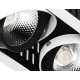 Точечный светильник Ambrella light Cardano T813 BK/CH