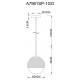 Подвесная люстра Arte Lamp Jupiter Gold A7961SP-1GO