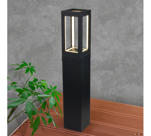 Садовый светильник Elektrostandard 1529 Techno LED (черный)