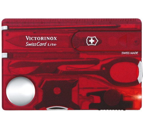 Туристический нож Victorinox SwissCard Lite 0.7300.T