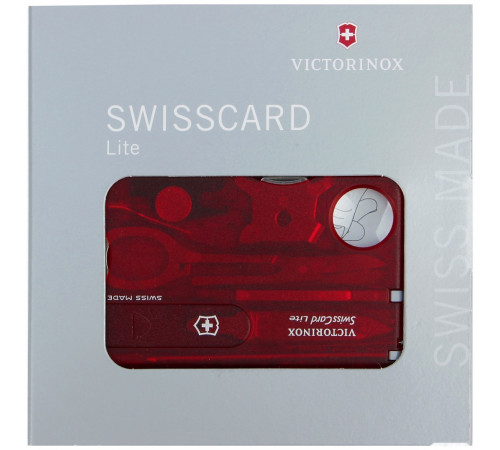 Туристический нож Victorinox SwissCard Lite 0.7300.T