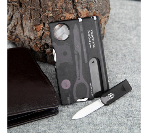 Туристический нож Victorinox SwissCard Lite 0.7333.T3