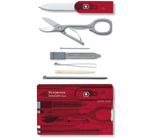 Туристический нож Victorinox SwissCard Classic 0.7100.T