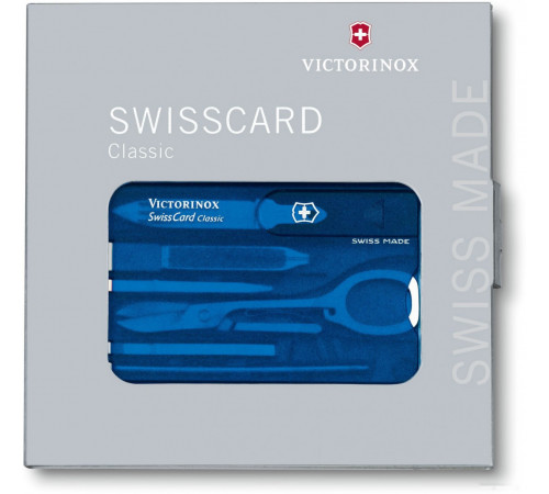 Туристический нож Victorinox SwissCard Classic 0.7122.T2