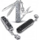 Туристический нож Victorinox Classic Brilliant Carbon 0.6221.90 (черный/серебристый)