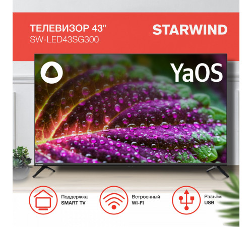 Телевизор StarWind SW-LED43SG300
