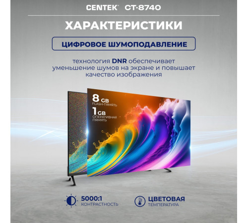 Телевизор CENTEK CT-8740 Smart