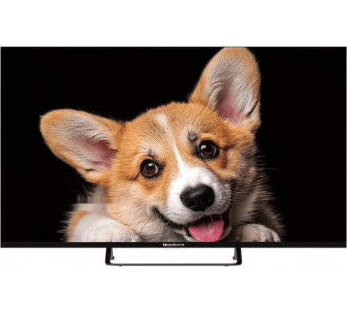 Телевизор TopDevice 43" SMART TV YаOS 03 (черный)