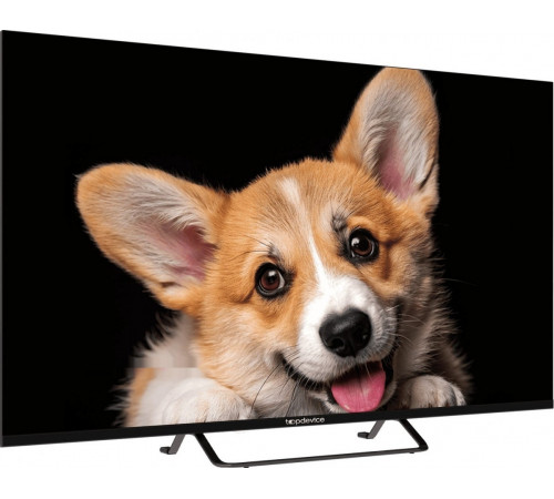 Телевизор TopDevice 43" SMART TV YаOS 03 (черный)
