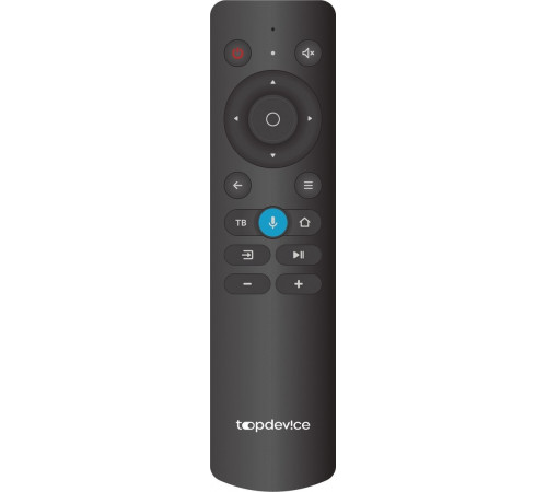 Телевизор TopDevice 43" SMART TV YаOS 03 (черный)