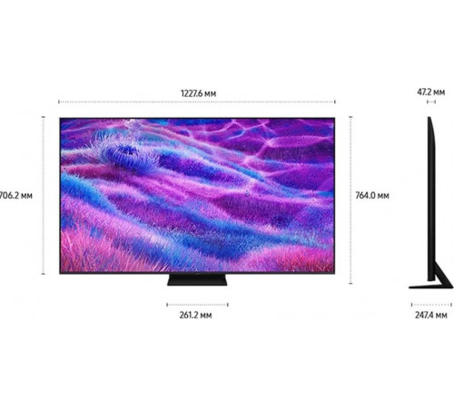 Телевизор Samsung AI Neo QLED QN80F QE55QN80FAUXRU