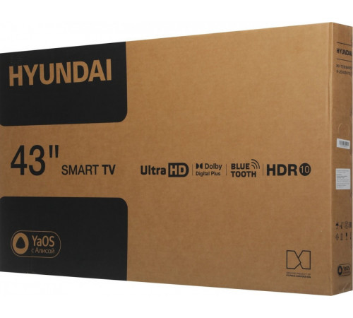 Телевизор Hyundai H-LED43BU7012