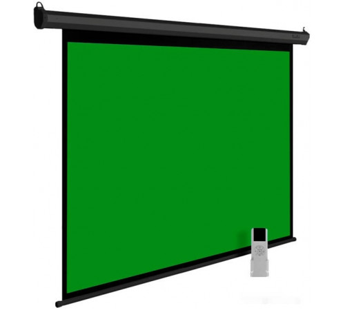 Проекционный экран Cactus GreenMotoExpert 200x200 CS-PSGME-200X200