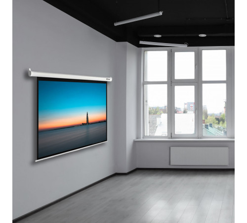 Проекционный экран Cactus SIlverMotoExpert 138x220 CS-PSSME-220X138-WT