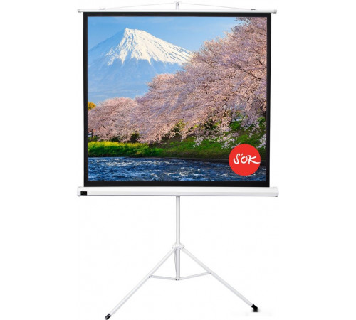 Проекционный экран Sakura Cinema Triscreen SCPST-180x180