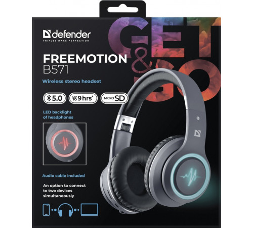 Наушники Defender FreeMotion B571