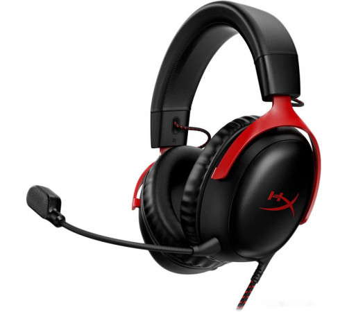 Наушники HyperX Cloud III (черный/красный)