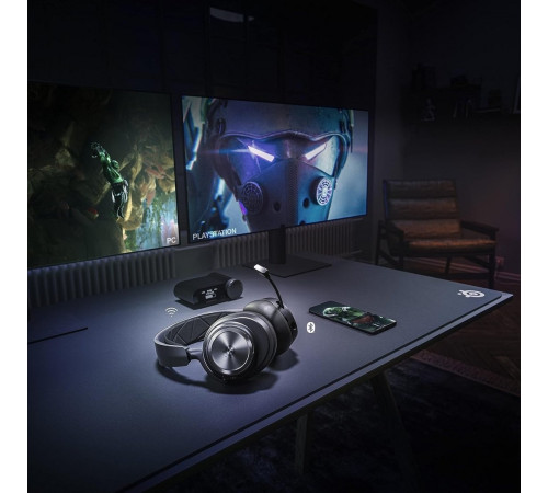 Наушники SteelSeries Arctis Nova Pro Wireless (черный)