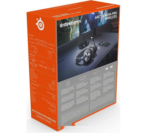 Наушники SteelSeries Arctis Nova Pro Wireless (черный)