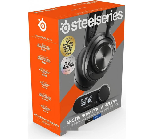 Наушники SteelSeries Arctis Nova Pro Wireless (черный)