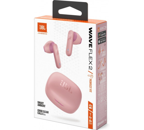 Наушники JBL Wave Flex 2 (розовый)
