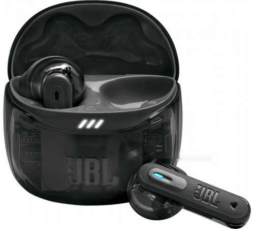 Наушники JBL Tune Flex 2 Ghost (черный)
