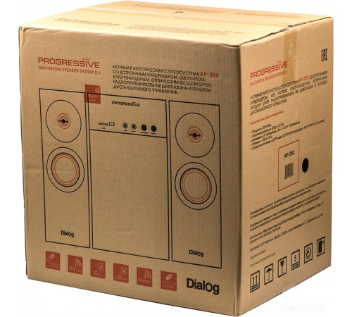 Акустическая система DIALOG Progressive AP-250 (черный)