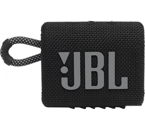 Портативная акустика JBL Go 3 (черный)