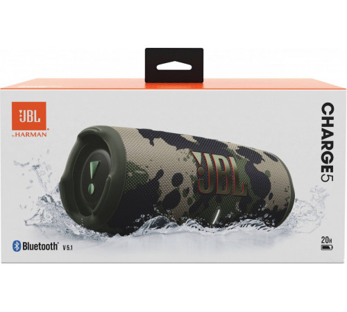 Портативная акустика JBL Charge 5 (камуфляж)