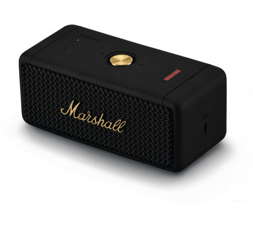 Портативная акустика Marshall Emberton II (черный/латунь)