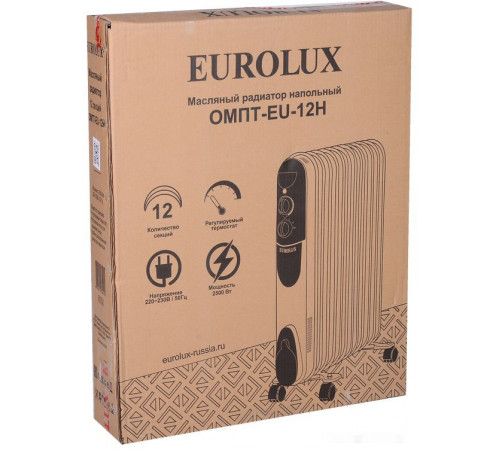 Масляный радиатор Eurolux ОМПТ-EU-12Н