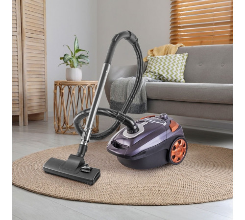Пылесос Endever SkyClean VC-250 (серый/фиолетовый)