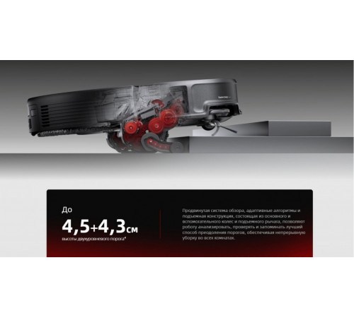 Робот-пылесос Roborock Saros 20 S2052-02 (черный)