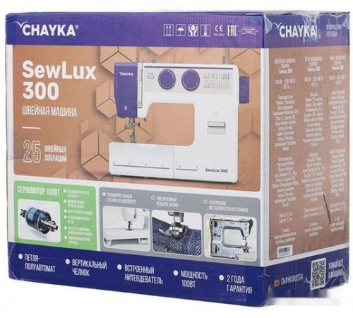 Электромеханическая швейная машина Chayka SewLux 300