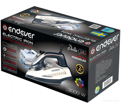 Утюг Endever Delta-228